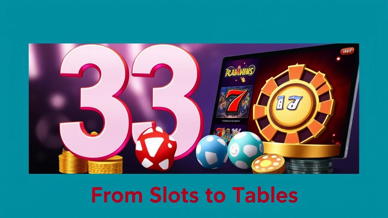 33win Game Collection: From Slots to Tables